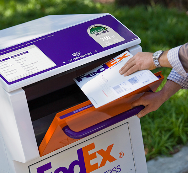 fed ex drop box