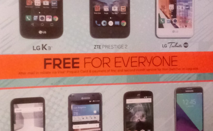 Switch to Boost Choose 1 of 8 Free Smart Phones